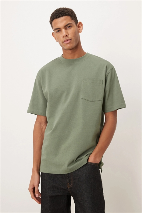 Коллекция Circular Design: свободная футболка из очень плотной ткани артикул 154150684