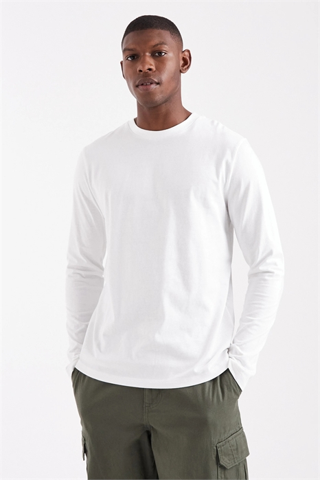 Футболка с длинным рукавом Essentials, прямой крой артикул 149322554