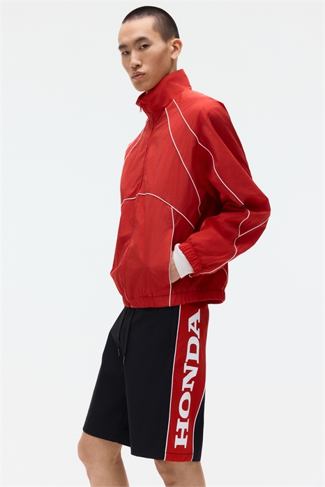 Шорты свободного кроя с принтом артикул 1332094001