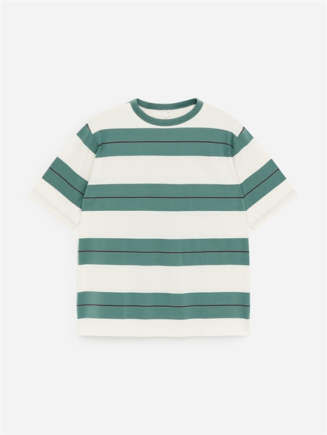 Футболка из хлопка свободного кроя артикул 1332826002