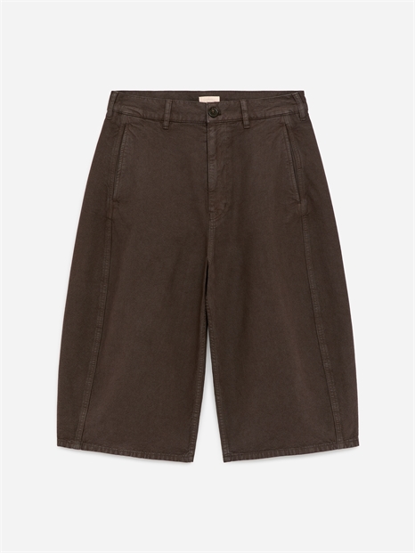 Шорты из парусины с широкими брючинами артикул 1334239001