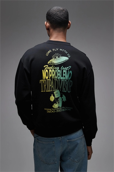 Футболка с принтом «TripAdvisor» артикул 154709954