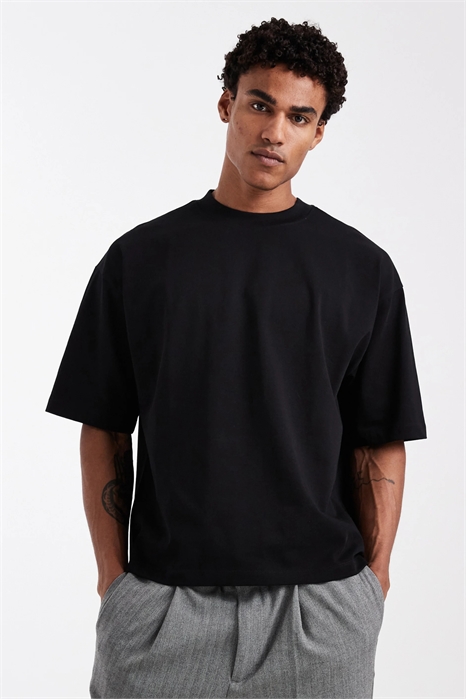 Футболка свободного кроя в стиле «боксер» в супер-крупном размере артикул 154745219