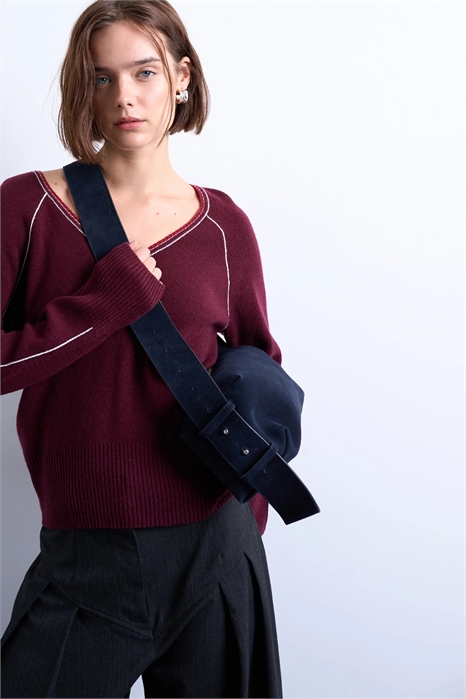 Сумка через плечо Chloe из натуральной замши артикул 147860287