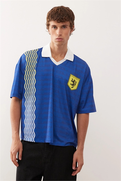 Футболка с футбольной тематикой артикул 150230288