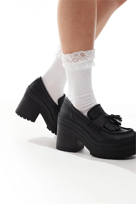 Лоферы Chuck 70 De Luxe на каблуке артикул 139009188