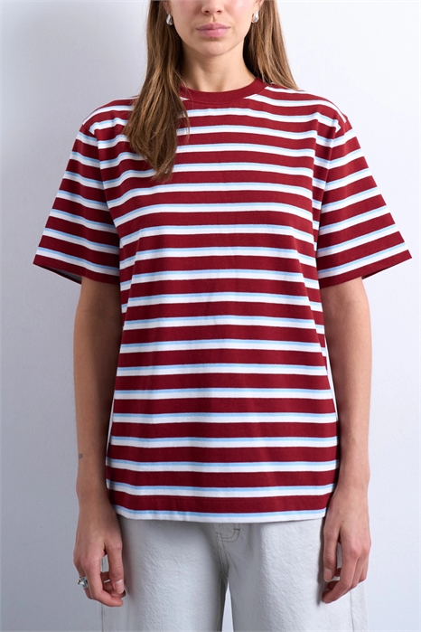 Футболка Stripe Premium Basic с коротким рукавом артикул 150323738