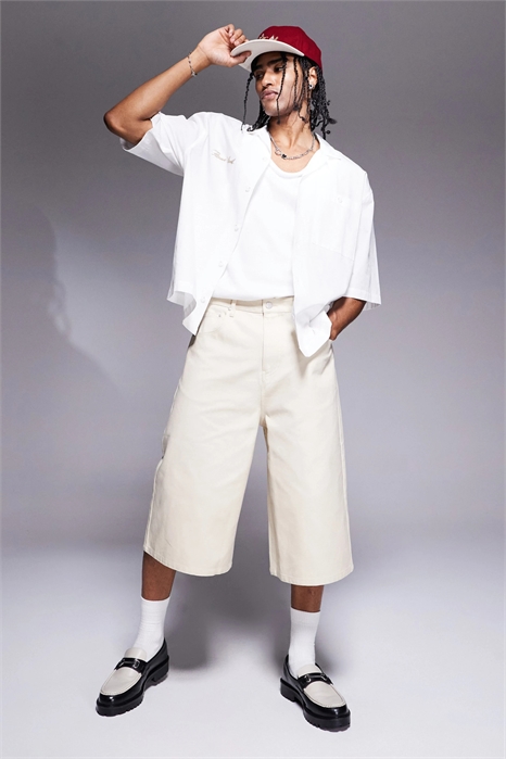 Шорты большей длины артикул 141531834