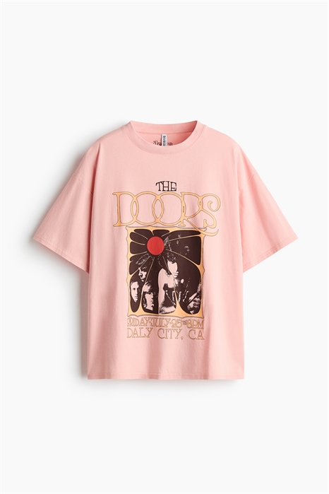 Футболка оверсайз с принтом-мотивом артикул 1314589016