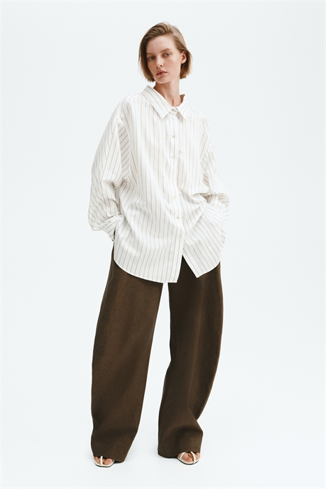 Рубашка свободного кроя артикул 1336948001