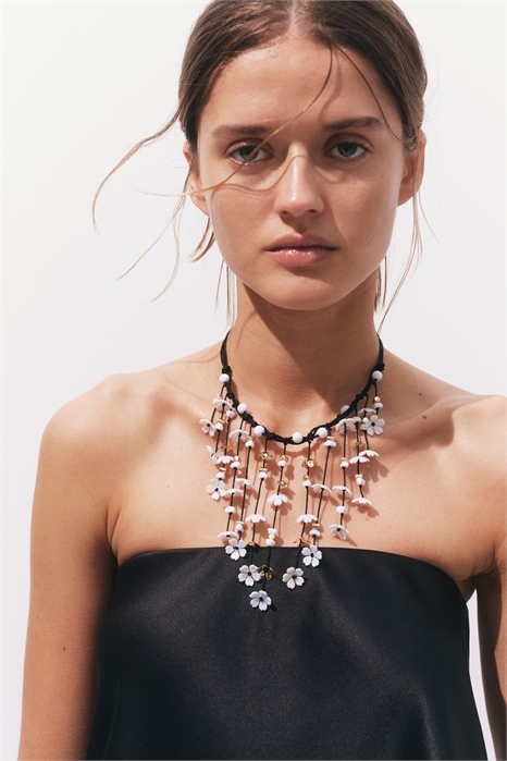 Ожерелье с водопадным шнуром артикул 1342664001