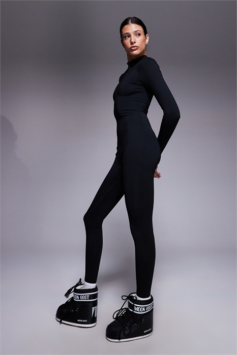 ASOS 4505 — удлиненный термокомбинезон с длинными рукавами и флисовой спинкой для высоких людей, отводящий пот артикул 149927797