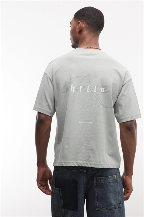 Футболка с логотипом и принтом «Ibiza Hills» на спине артикул 155866002