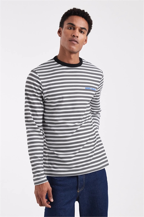 Толстовка с длинным рукавом и принтом на груди артикул 153155024