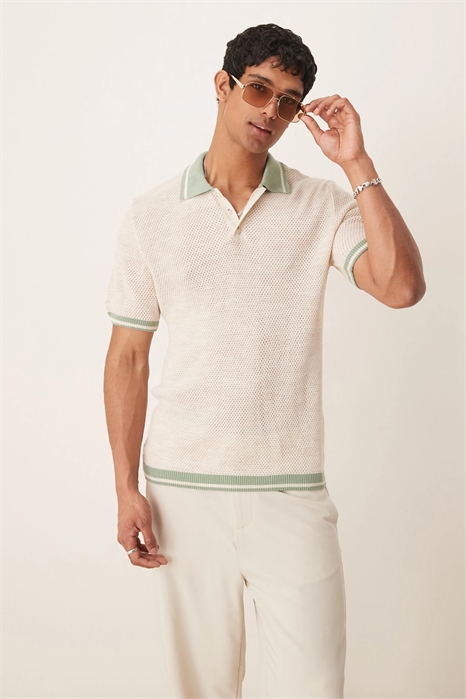 Поло с отложными воротниками артикул 144907285