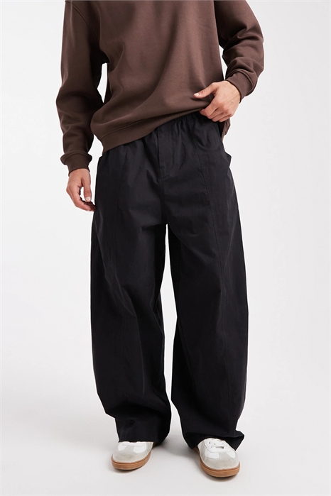 Широкие брюки свободного кроя артикул 146782864