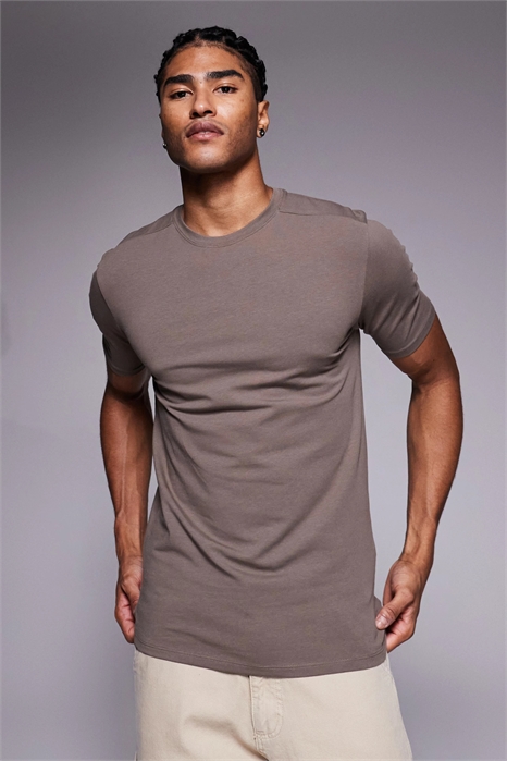 Футболка с облегающим кроем артикул 152149670