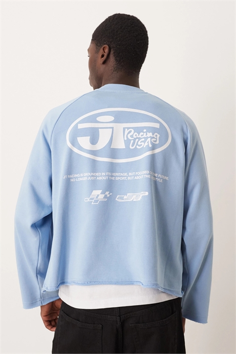 Укороченная флисовая кофта Honda JT Racing Crew артикул 151030982