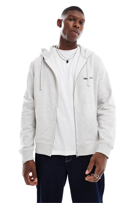 Толстовка с капюшоном и логотипом на молнии артикул 148849402