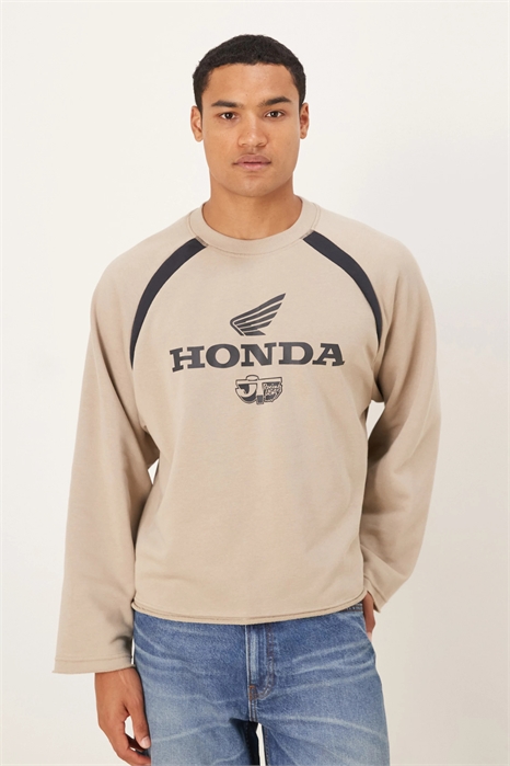 Укороченная флисовая кофта Honda JT Racing Crew артикул 150278309