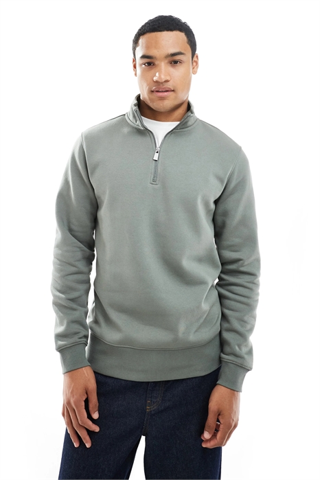 Толстовка с полузастежкой-молнией артикул 150590607