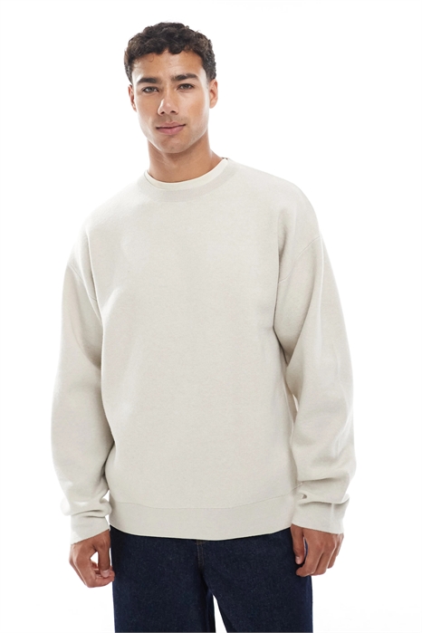 Свитер премиум-класса с круглым вырезом артикул 148849326