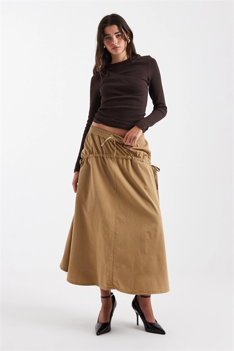 Юбка-круг с завязками артикул 154340878