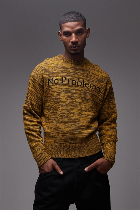 Свитер с логотипом «Mosca» из смесовой ткани (хлопок и шерсть) артикул 149080813