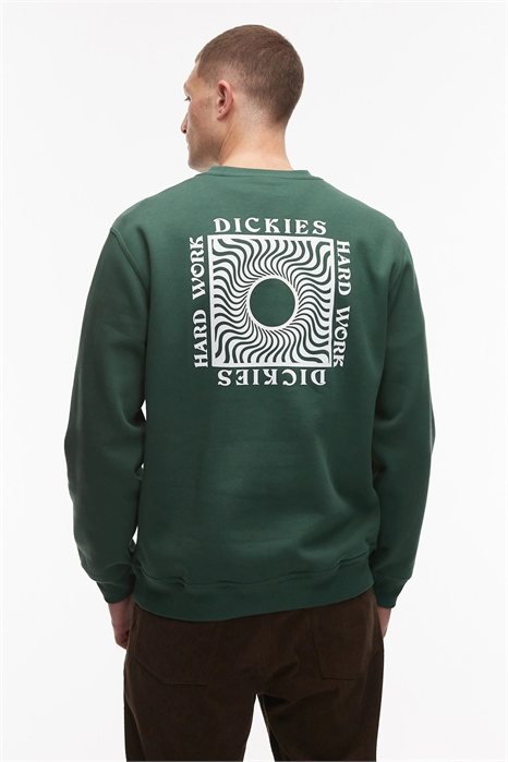 Толстовка с принтом на спине с изображением овсяного поля артикул 149431397