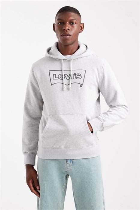 Худи со стандартным логотипом «Batwing» на капюшоне артикул 142120678