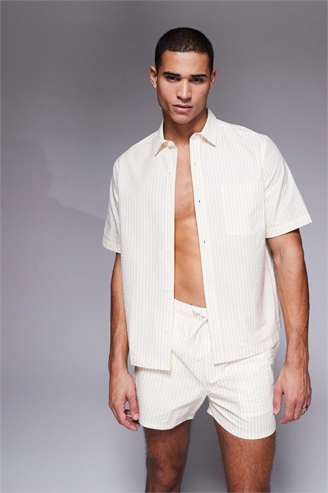 Рубашка свободного кроя co-ord артикул 139625348