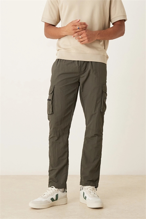 Брюки в стиле «карго» с эластичным поясом артикул 150438256