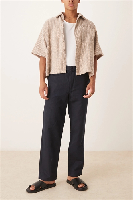 Брюки из смесовой ткани артикул 143083108