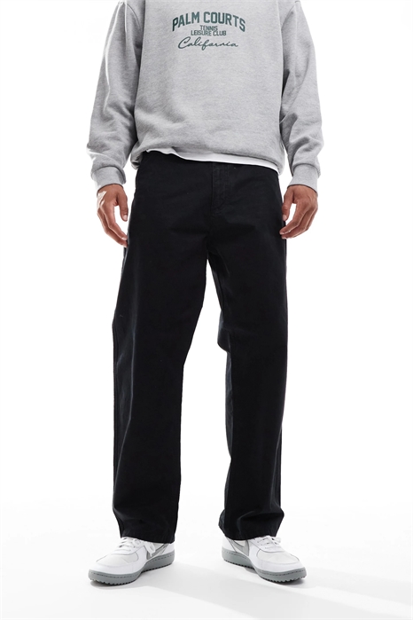 Рабочие брюки свободного кроя артикул 148849357