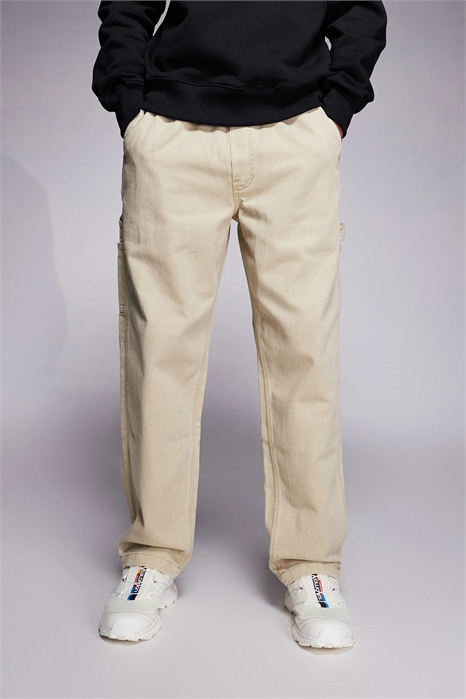 Брюки-карпентер свободного кроя Aape by A Bathing Ape артикул 150152381