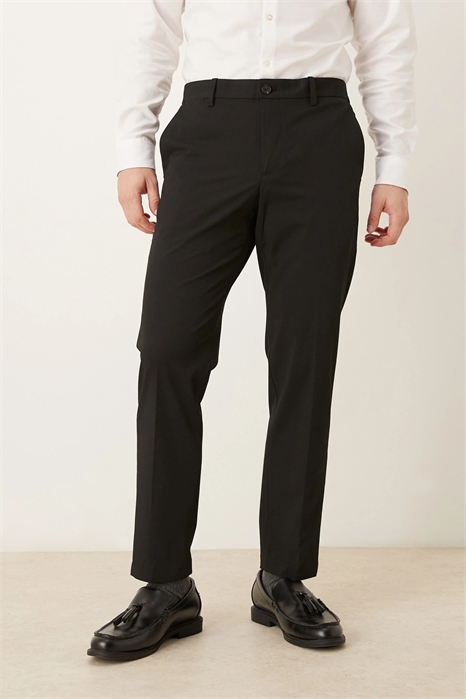Брюки классического кроя из смесовой ткани с долей хлопка, модель «Болонья» артикул 151185684
