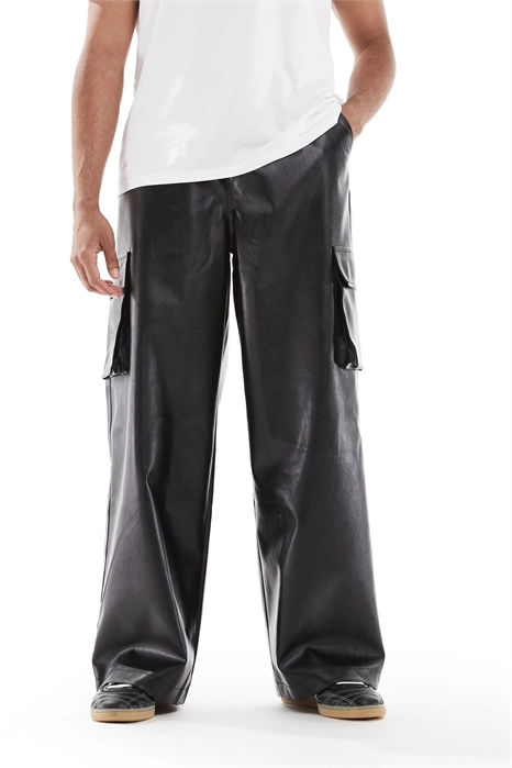 Широкие брюки в стиле кэжуал артикул 148037170