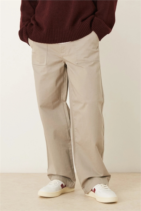 Брюки-карго прямого кроя артикул 151337024