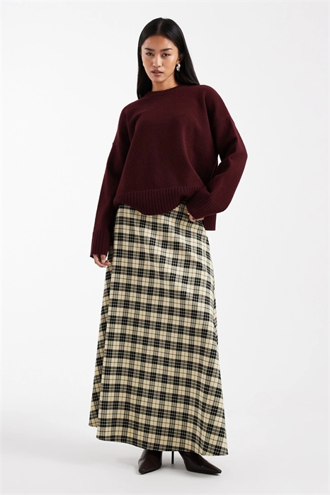 Юбка-макси с круговым кроем артикул 154231695