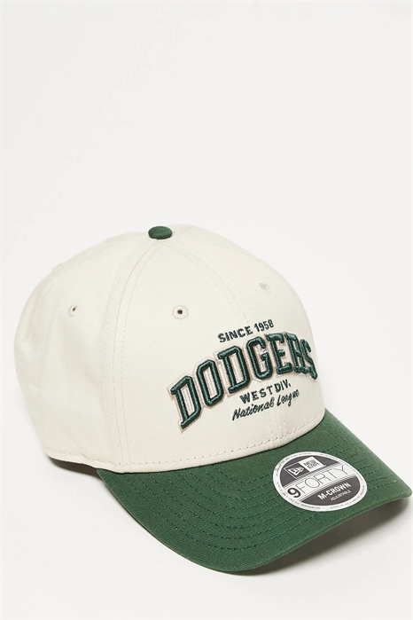 Кепка LA Dodgers с логотипом «9forty» и козырьком контрастного цвета артикул 154894946