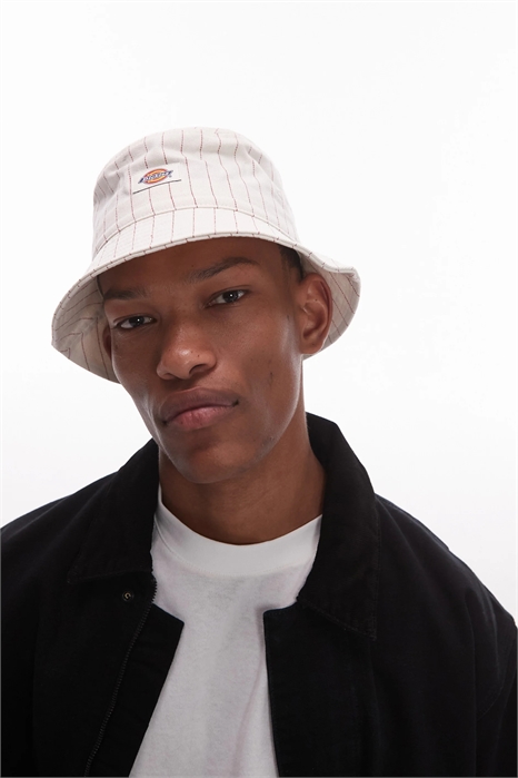 Полосатая шляпа-козырек артикул 142117381