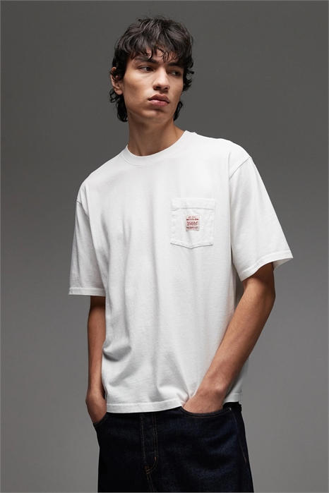 Футболка оверсайз из капсульной коллекции рабочей одежды с логотипом артикул 128128614