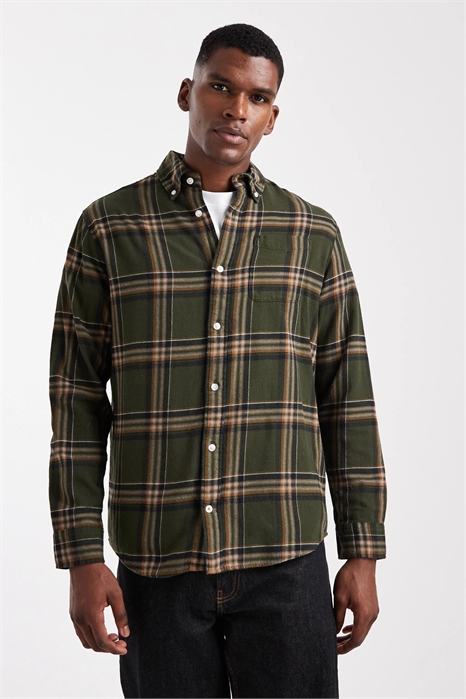 Рубашка в клетку артикул 148489081