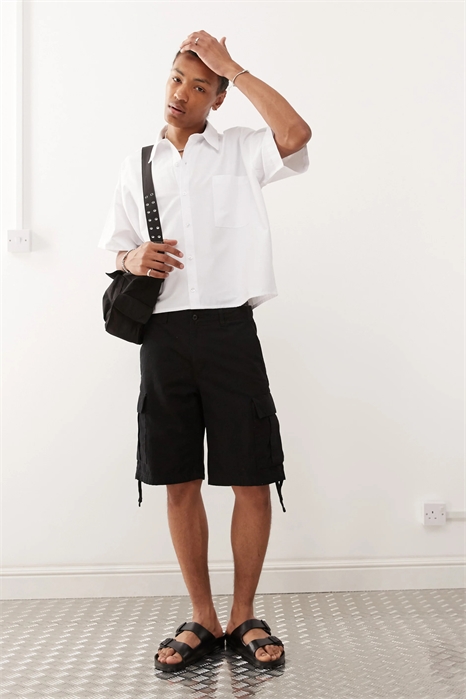 Рубашка из плотной поплиновой ткани артикул 147858550