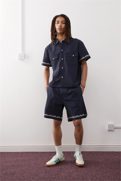 Шорты из сеерсакера в западном стиле co-ord артикул 148485739