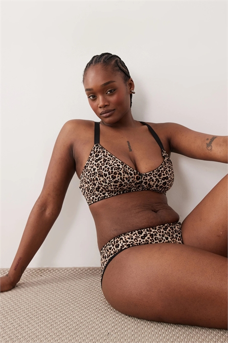 Бралетт из эластичной сетки с более полным кроем артикул 153724385