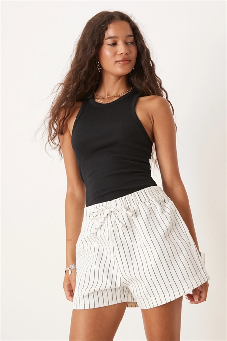 Шорты-джоггеры из денима артикул 148893934