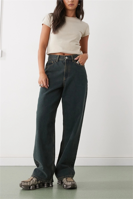 Джинсы X001 с заниженной посадкой артикул 148410021