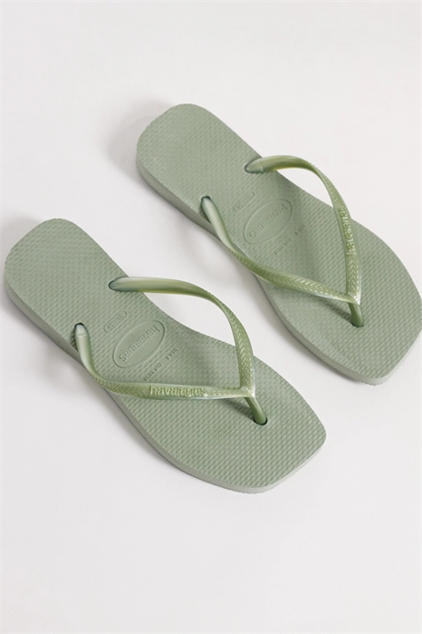 Тонкий шлепанцы с квадратным носком артикул 155843057