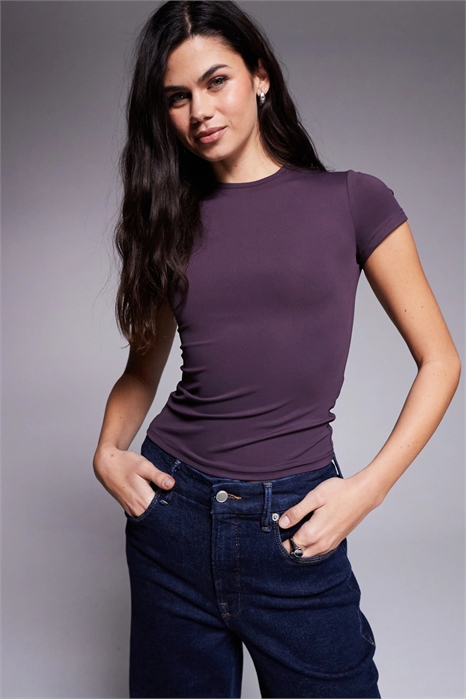 Топ с лодочным вырезом от Becca артикул 153249521